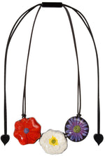 Load image into Gallery viewer, Three Bead Garland Necklace by PRUE