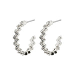 Load image into Gallery viewer, Jolene Crystal Hoops