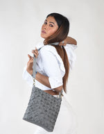 Load image into Gallery viewer, Lacq Woven Crossbody