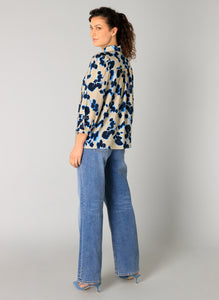 Ragin Print Blouse