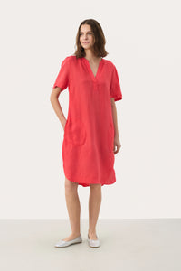 Aminase Linen Dress