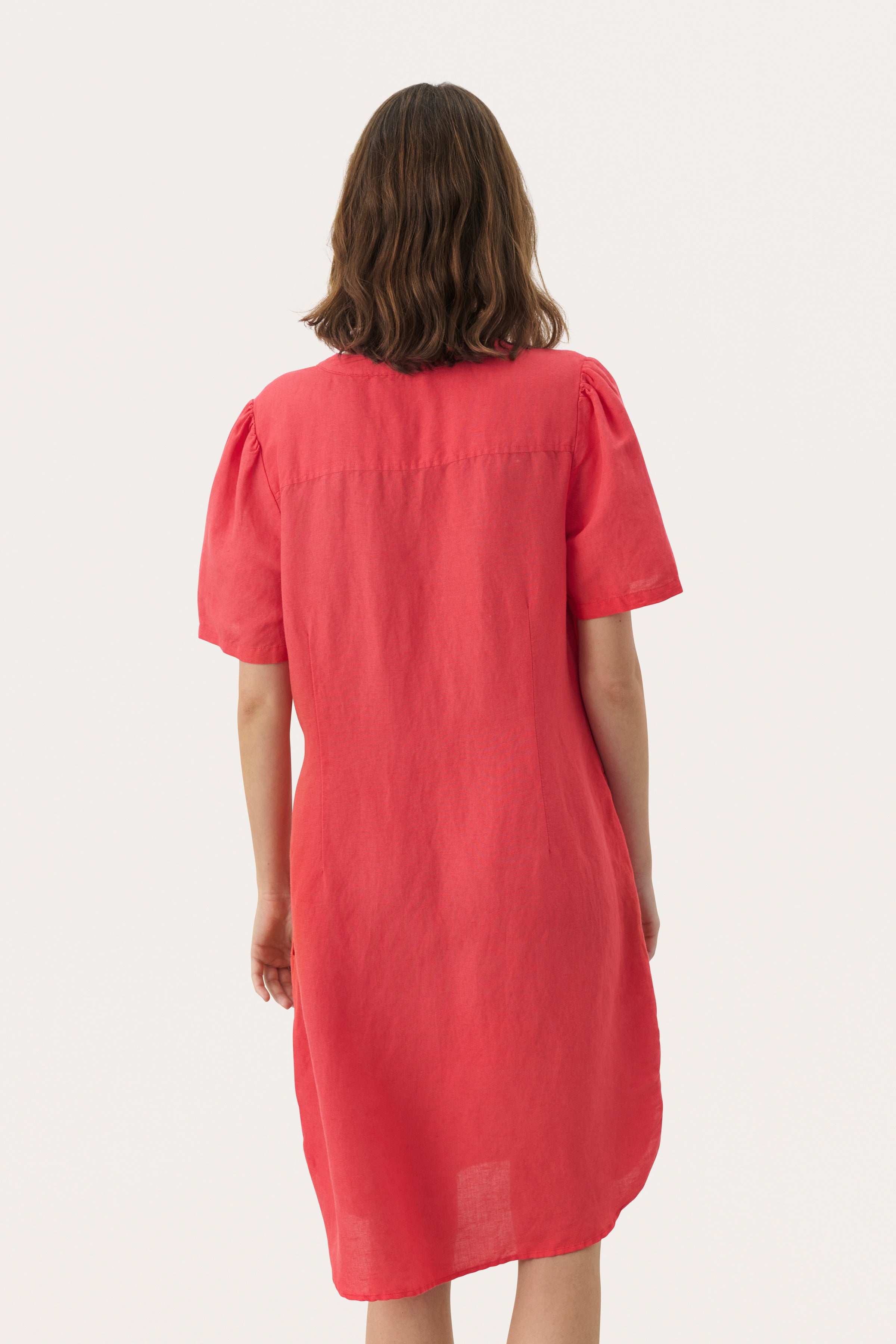 Aminase Linen Dress