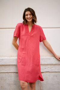 Aminase Linen Dress