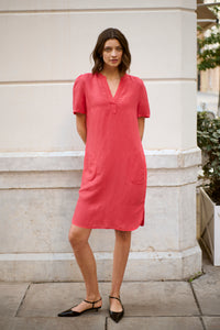 Aminase Linen Dress