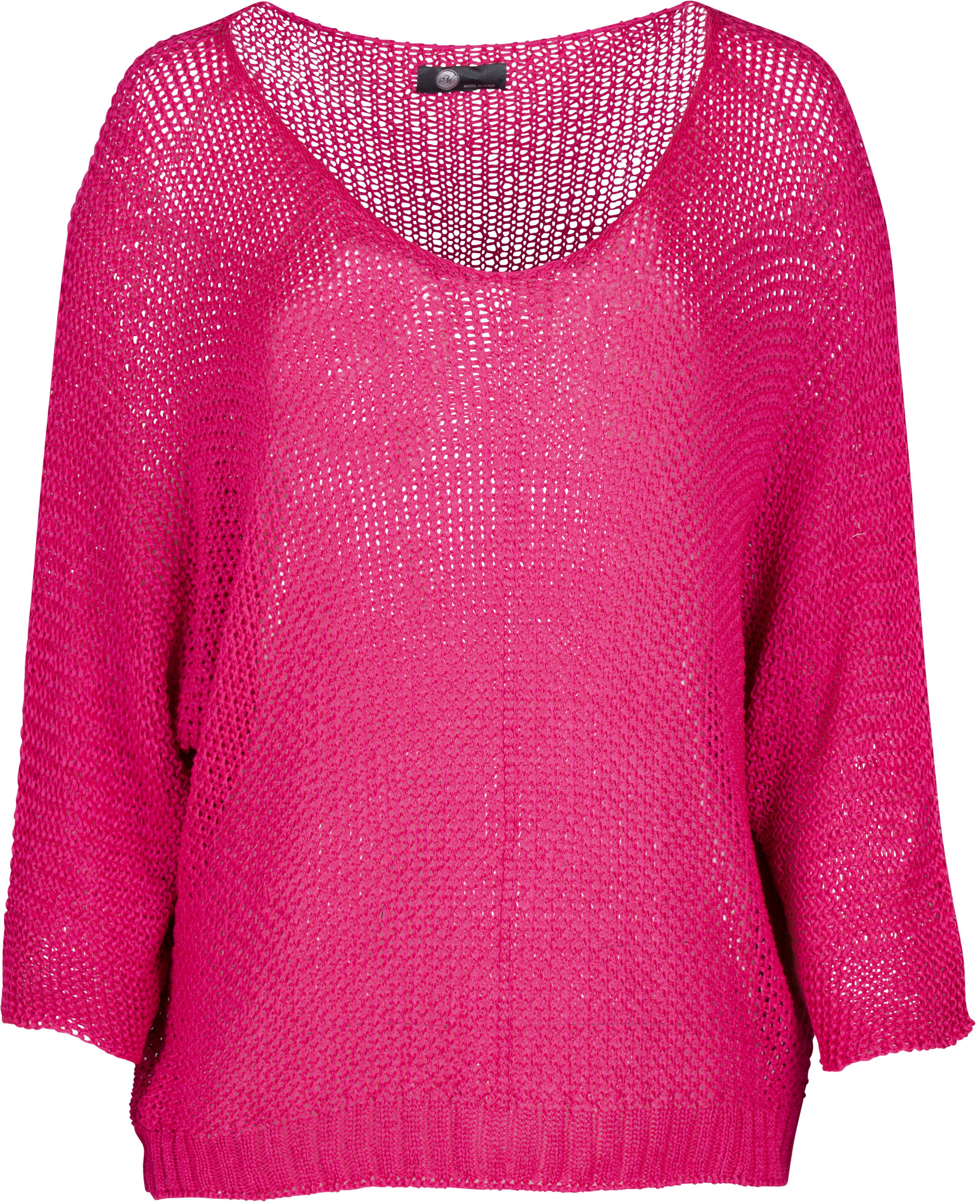 Open Knit Bat Wing Sweater