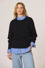 Load image into Gallery viewer, Basic Inverted  Textured Pullover
