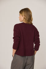 Load image into Gallery viewer, Oversized V-Neck Cardigan
