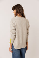 Load image into Gallery viewer, Oversized V-Neck Cardigan
