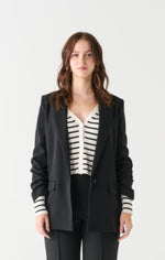 Load image into Gallery viewer, Ruched Sleeve Blazer
