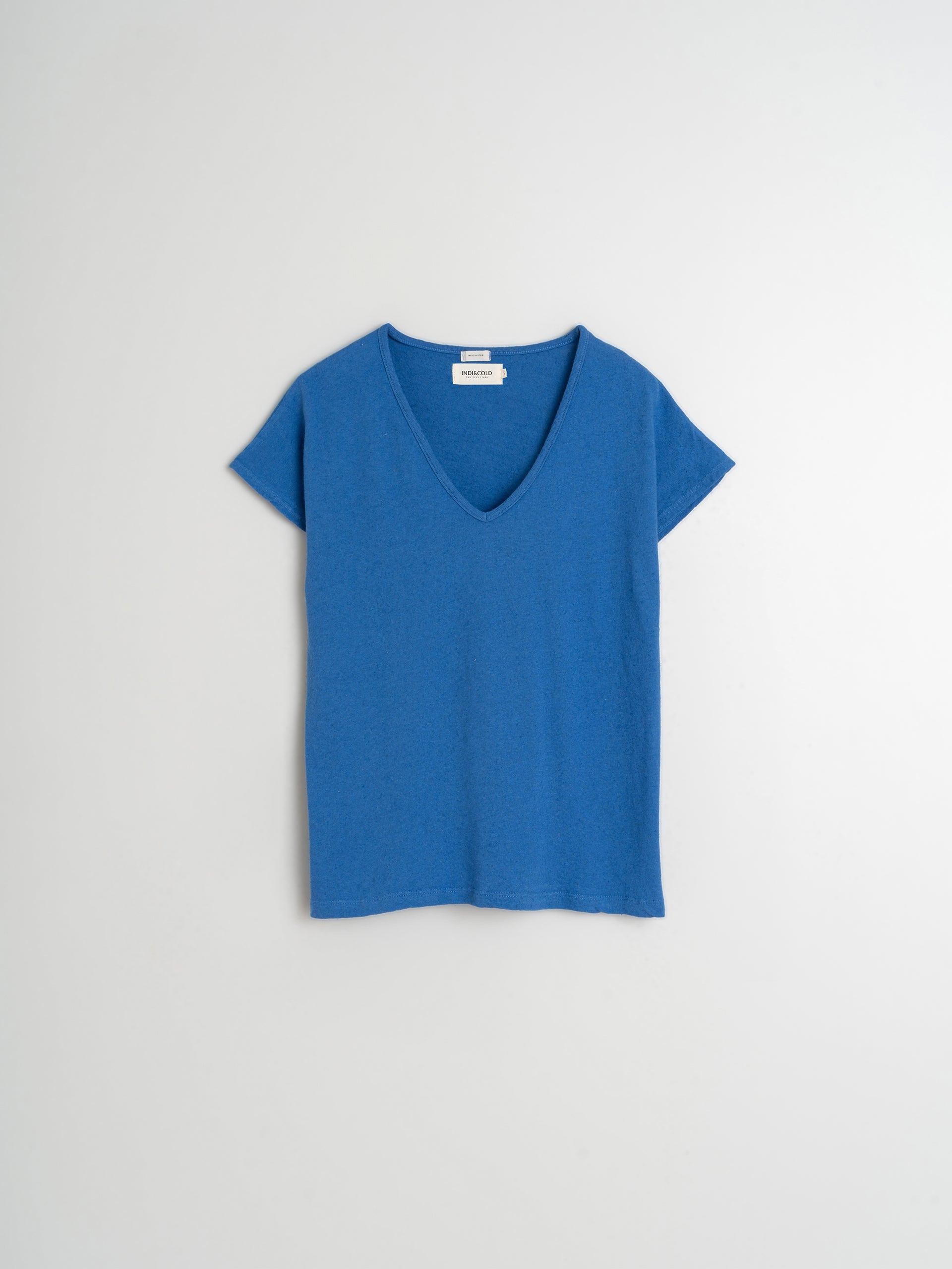 Rustic Melange Linen T-Shirt