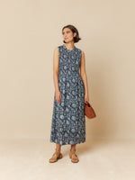 Load image into Gallery viewer, Smocked Bodice Maxi Dress
