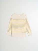 Load image into Gallery viewer, Boatneck Striped Sweater
