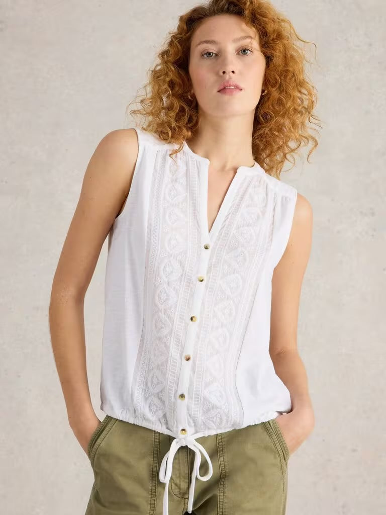 Tulip Sleeveless Shirt