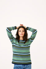 Load image into Gallery viewer, Rib Stripe Pullover
