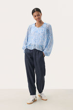 Load image into Gallery viewer, Nicholina Paisley Blouse
