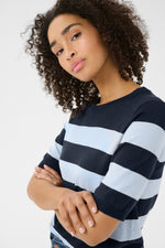 Load image into Gallery viewer, Lizza Striped Pullover
