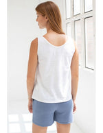 Load image into Gallery viewer, V-Neck Linen Tank
