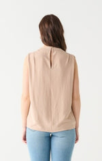 Load image into Gallery viewer, Cowl Neck Crepe Top
