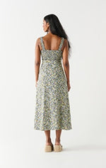 Load image into Gallery viewer, Smocked Bodice Midi Dress
