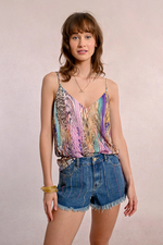 Load image into Gallery viewer, Abstract  Animal Print Cami

