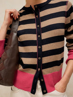 Load image into Gallery viewer, Lois Striped Cardigan
