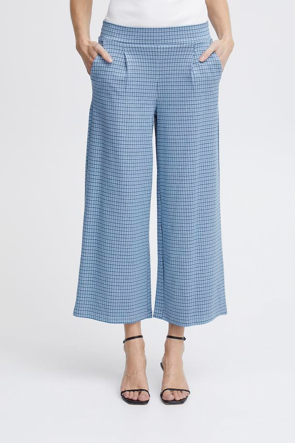 Kate Cameleon Cropped Wide Pant