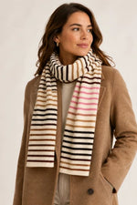 Load image into Gallery viewer, Guna Striped Scarf
