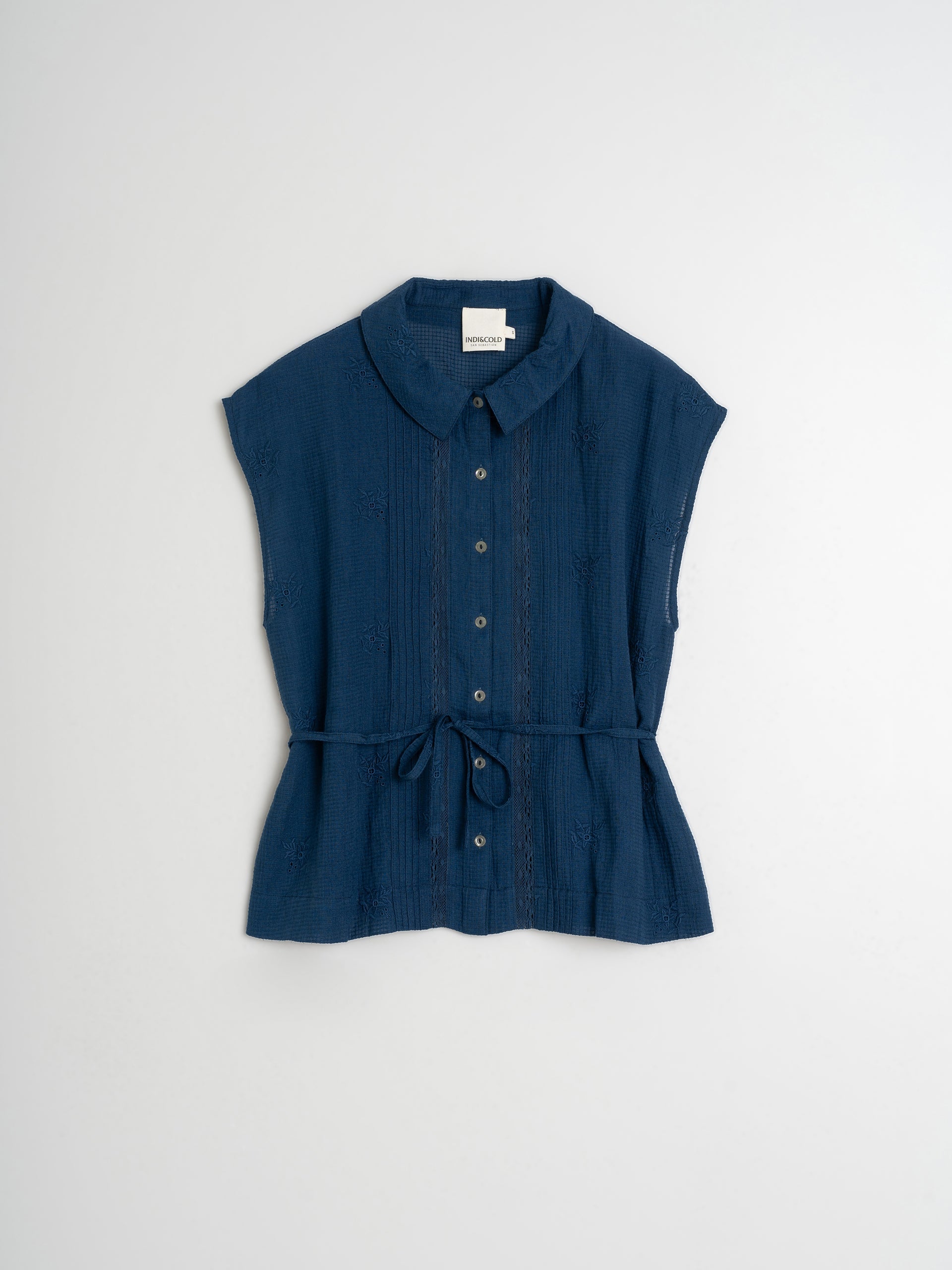 Cotton Embroidered Shirt