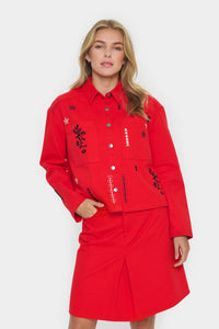 Embroidered Jean Jacket