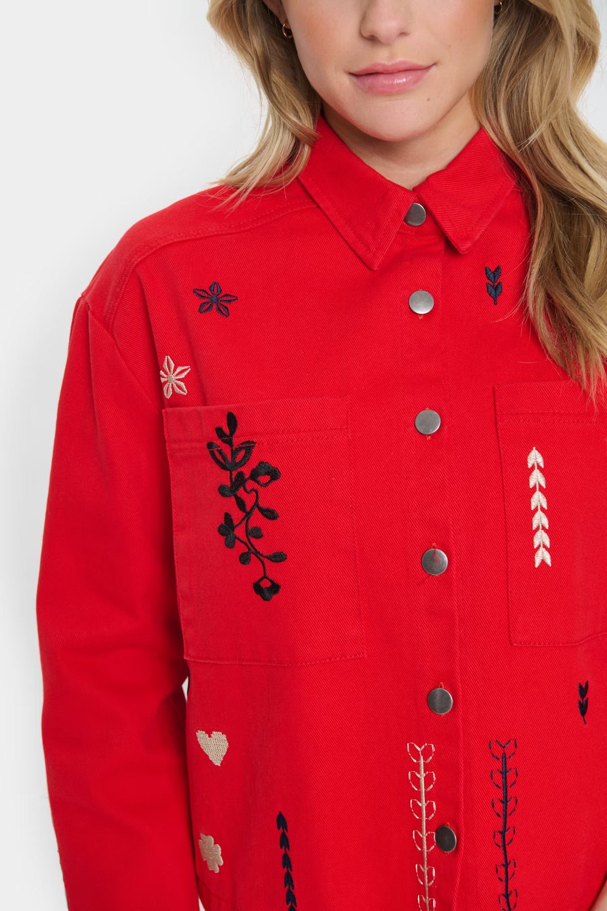 Embroidered Jean Jacket