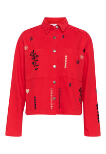 Embroidered Jean Jacket