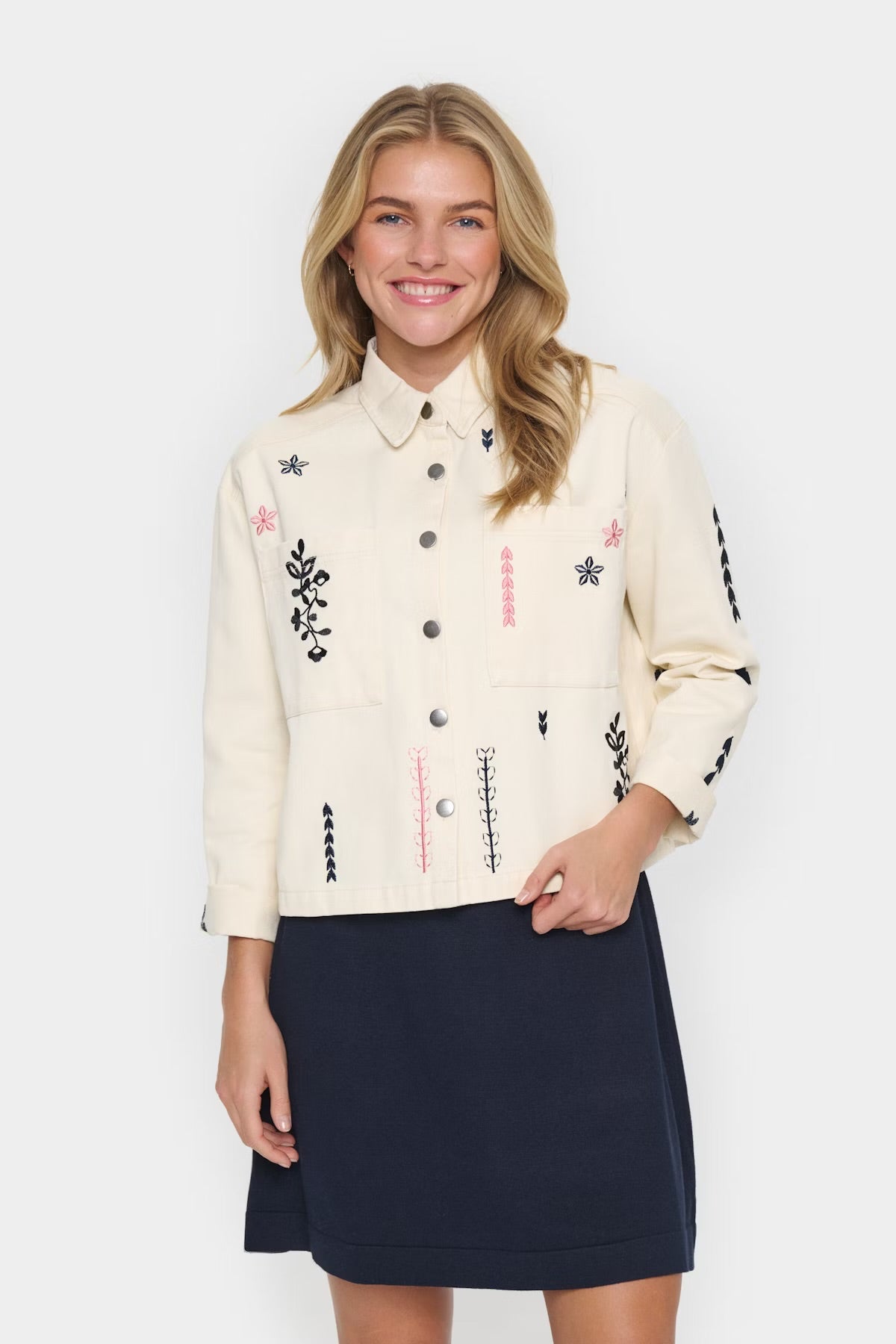 Embroidered Jean Jacket
