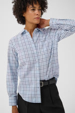 Load image into Gallery viewer, Yani Shirt in Heather Check
