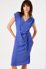Load image into Gallery viewer, Textured V-Neck Dress
