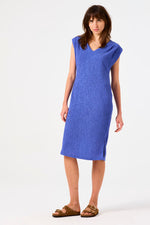 Load image into Gallery viewer, Textured V-Neck Dress
