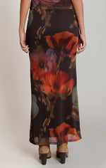 Load image into Gallery viewer, Mesh Floral Skirt
