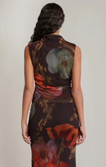 Load image into Gallery viewer, Mesh Floral Top

