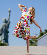 Load image into Gallery viewer, Jazy Bold Floral Dress
