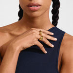 Load image into Gallery viewer, Dune Chunky 2 in 1 Ring Set
