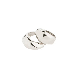 Dune Chunky 2 in 1 Ring Set