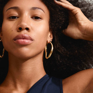 Dune Large Hoops