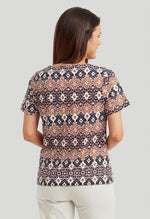 Load image into Gallery viewer, Abby IKat Print T-Shirt
