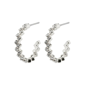 Jolene Crystal Hoops
