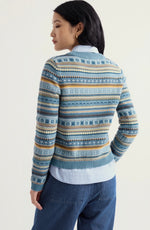 Load image into Gallery viewer, Cove Cottage Fairisle Cardigan
