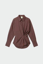 Load image into Gallery viewer, Masculine Multi position Striped Shirt
