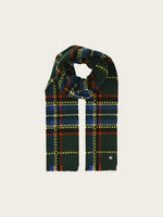 Load image into Gallery viewer, Checkered Wool Scarf

