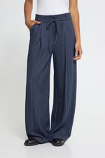 Load image into Gallery viewer, Kate Pinstripe Wide Leg Pant
