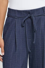 Load image into Gallery viewer, Kate Pinstripe Wide Leg Pant
