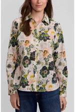 Load image into Gallery viewer, Hampton Floral Long Sleeve Cotton Shirt
