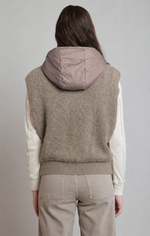 Load image into Gallery viewer, Hooded Boucle Vest
